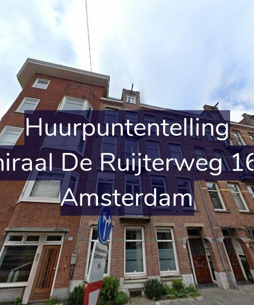 Foto gevel Huurpuntentelling voor Admiraal De Ruijterweg 167-B, Amsterdam