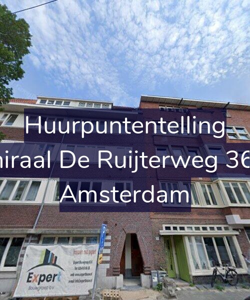 Foto gevel Huurpuntentelling voor Admiraal De Ruijterweg 362-H, Amsterdam