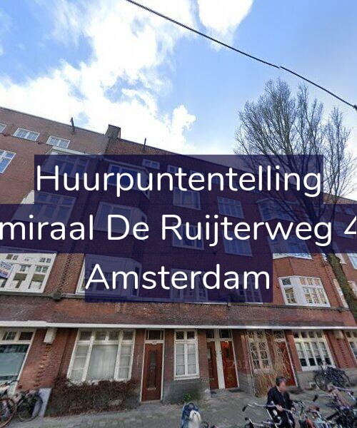 Foto gevel Huurpuntentelling voor Admiraal De Ruijterweg 427, Amsterdam