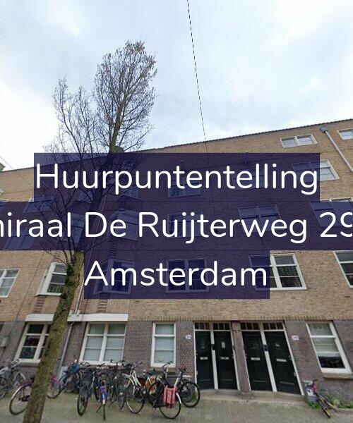 Foto gevel Huurpuntentelling voor Admiraal De Ruijterweg 291-H, Amsterdam