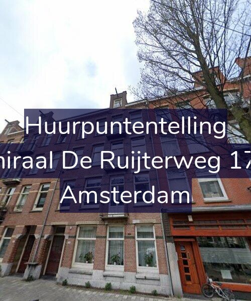 Foto gevel Huurpuntentelling voor Admiraal De Ruijterweg 173-3, Amsterdam