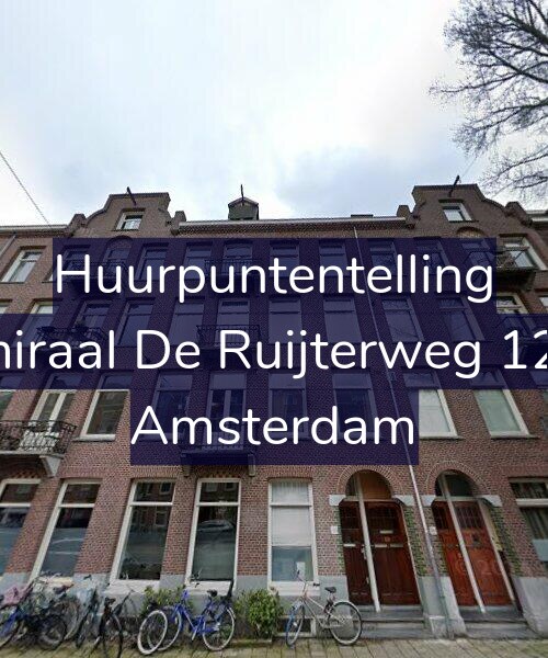 Foto gevel Huurpuntentelling voor Admiraal De Ruijterweg 120-1, Amsterdam