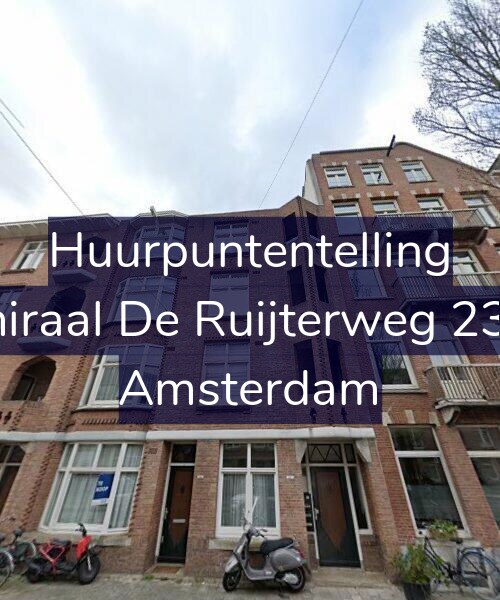 Foto gevel Huurpuntentelling voor Admiraal De Ruijterweg 233-H, Amsterdam