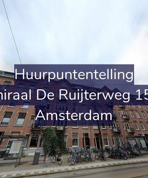 Foto gevel Huurpuntentelling voor Admiraal De Ruijterweg 151-4, Amsterdam