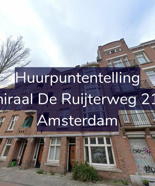 Foto gevel Huurpuntentelling voor Admiraal De Ruijterweg 211-2, Amsterdam