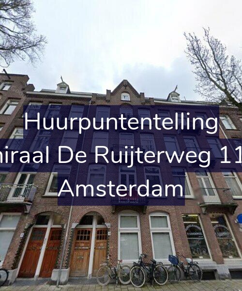 Foto gevel Huurpuntentelling voor Admiraal De Ruijterweg 114-H, Amsterdam