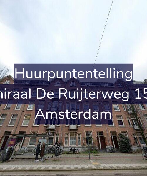 Foto gevel Huurpuntentelling voor Admiraal De Ruijterweg 155-3, Amsterdam