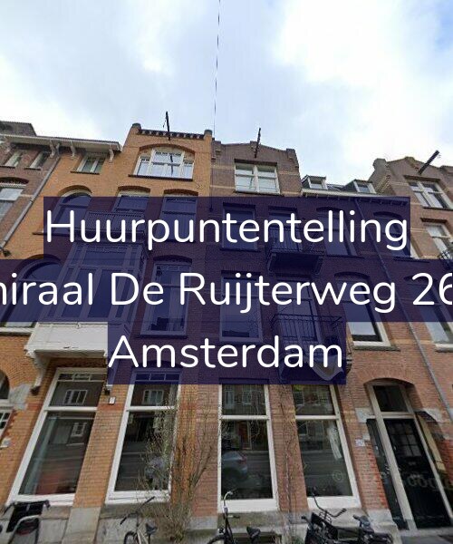 Foto gevel Huurpuntentelling voor Admiraal De Ruijterweg 267-C, Amsterdam