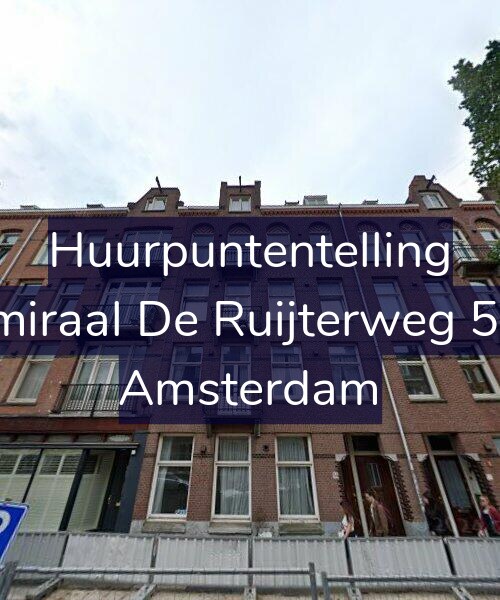 Foto gevel Huurpuntentelling voor Admiraal De Ruijterweg 53-4, Amsterdam
