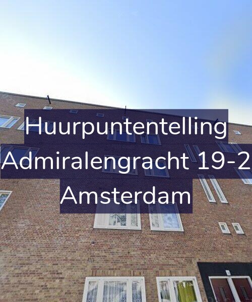 Foto gevel Huurpuntentelling voor Admiralengracht 19-2, Amsterdam