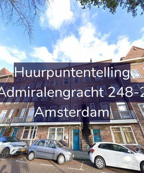 Foto gevel Huurpuntentelling voor Admiralengracht 248-2, Amsterdam