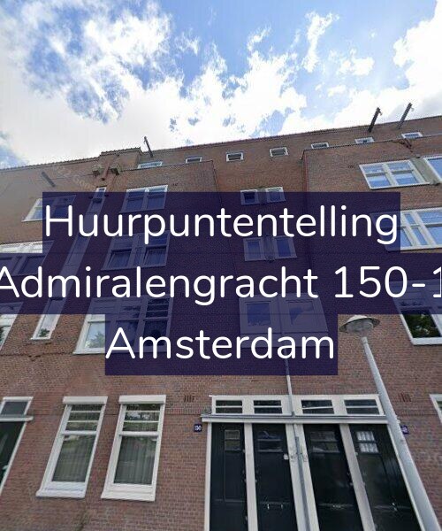 Foto gevel Huurpuntentelling voor Admiralengracht 150-1, Amsterdam