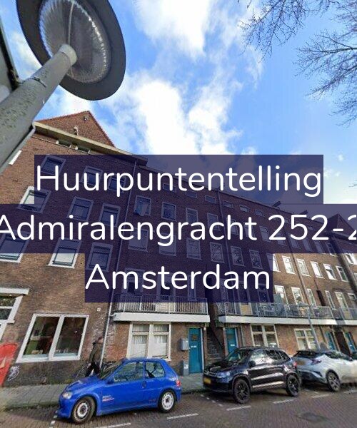 Foto gevel Huurpuntentelling voor Admiralengracht 252-2, Amsterdam