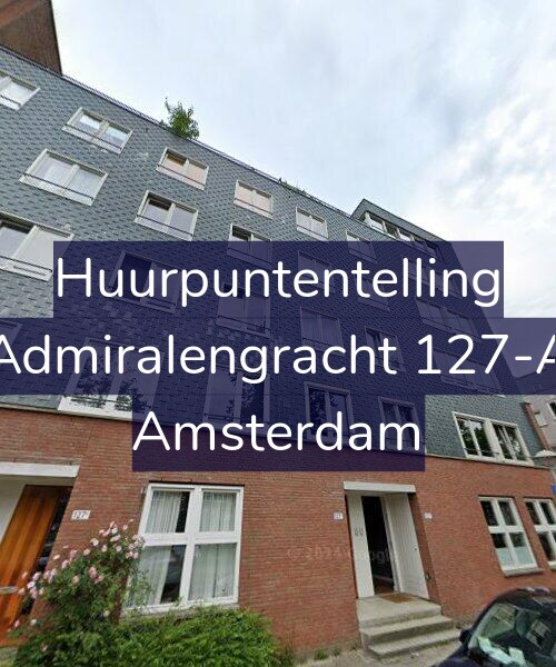 Foto gevel Huurpuntentelling voor Admiralengracht 127-A, Amsterdam