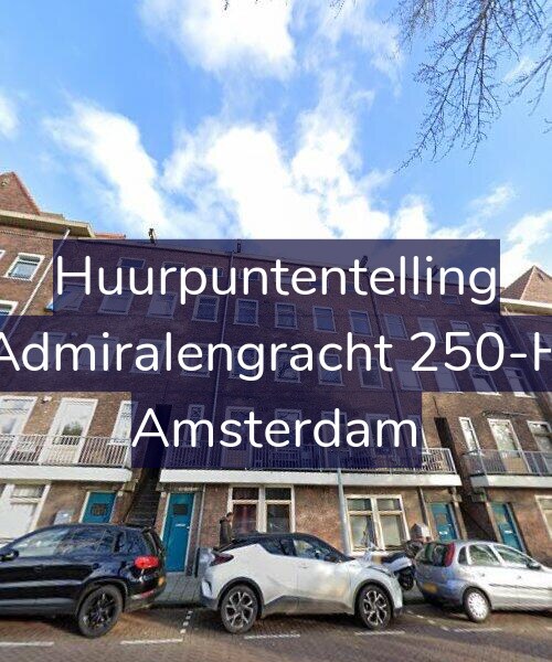 Foto gevel Huurpuntentelling voor Admiralengracht 250-H, Amsterdam