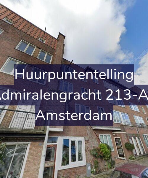 Foto gevel Huurpuntentelling voor Admiralengracht 213-A2, Amsterdam