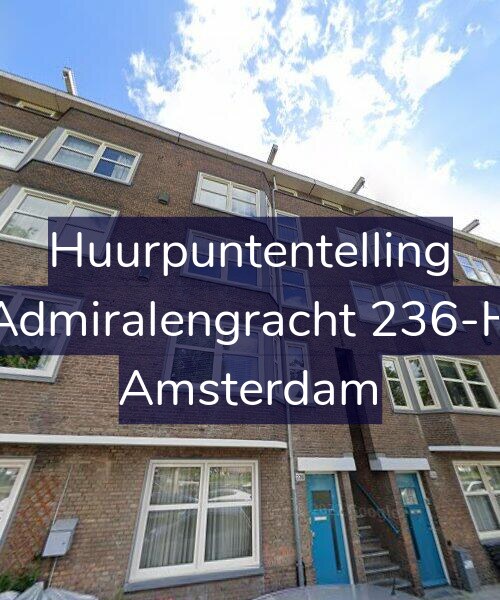 Foto gevel Huurpuntentelling voor Admiralengracht 236-H, Amsterdam