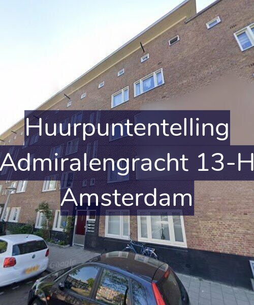 Foto gevel Huurpuntentelling voor Admiralengracht 13-H, Amsterdam