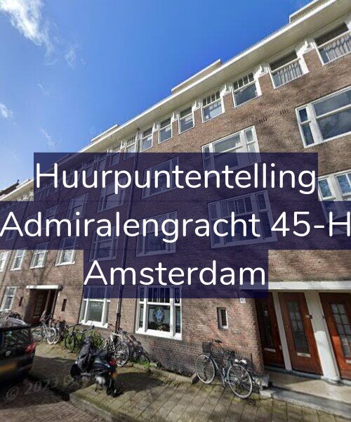 Foto gevel Huurpuntentelling voor Admiralengracht 45-H, Amsterdam