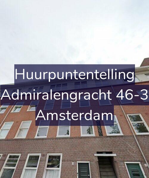 Foto gevel Huurpuntentelling voor Admiralengracht 46-3, Amsterdam