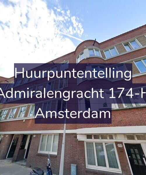 Foto gevel Huurpuntentelling voor Admiralengracht 174-H, Amsterdam