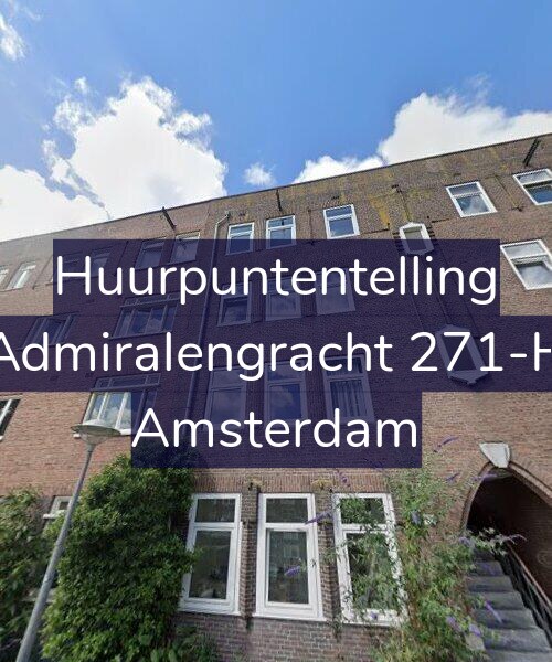 Foto gevel Huurpuntentelling voor Admiralengracht 271-H, Amsterdam