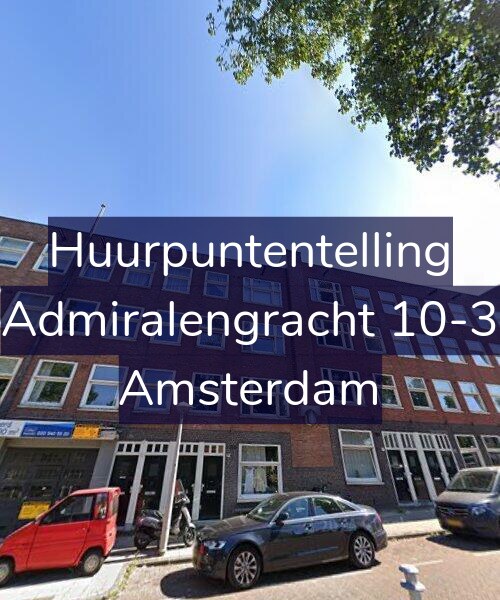 Foto gevel Huurpuntentelling voor Admiralengracht 10-3, Amsterdam