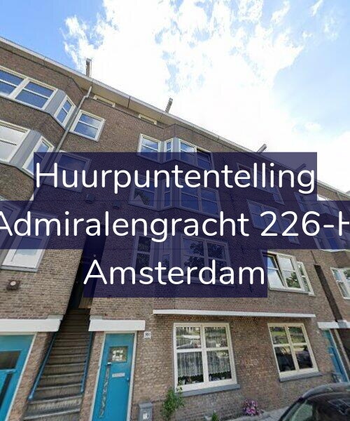 Foto gevel Huurpuntentelling voor Admiralengracht 226-H, Amsterdam