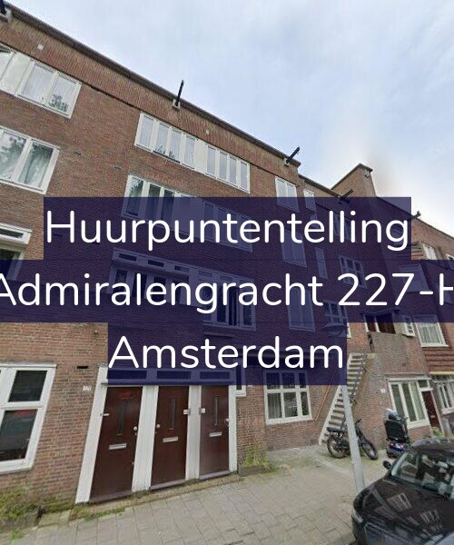 Foto gevel Huurpuntentelling voor Admiralengracht 227-H, Amsterdam