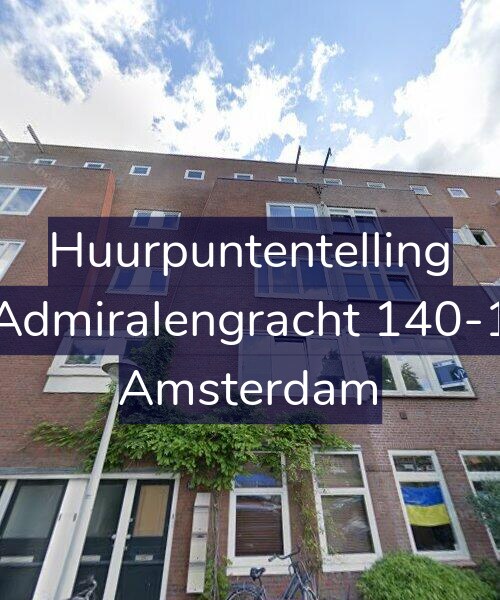Foto gevel Huurpuntentelling voor Admiralengracht 140-1, Amsterdam