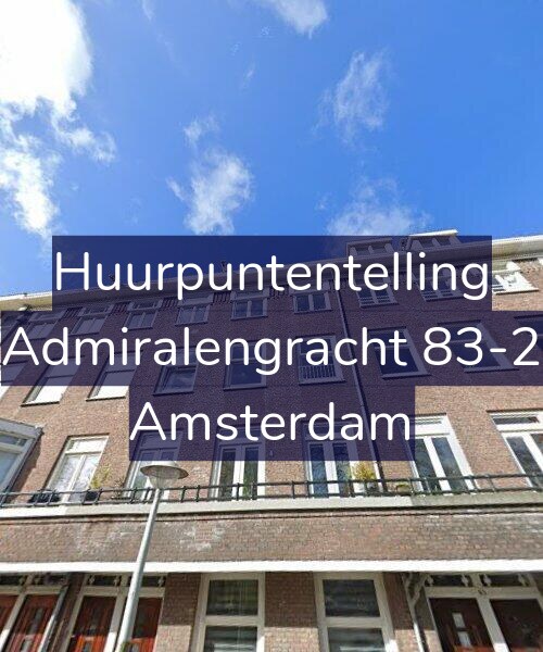 Foto gevel Huurpuntentelling voor Admiralengracht 83-2, Amsterdam