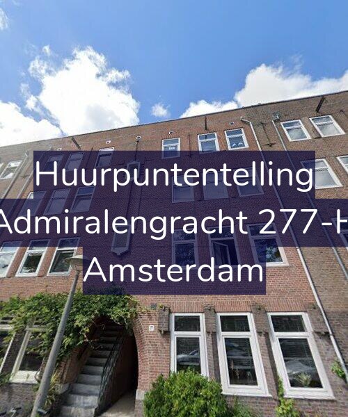 Foto gevel Huurpuntentelling voor Admiralengracht 277-H, Amsterdam