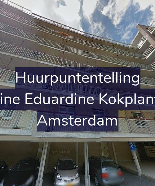 Foto gevel Huurpuntentelling voor Adolphine Eduardine Kokplantsoen 5, Amsterdam
