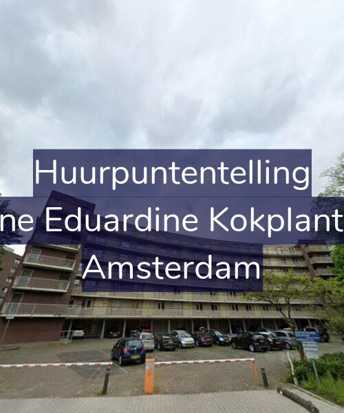 Foto gevel Huurpuntentelling voor Adolphine Eduardine Kokplantsoen 80, Amsterdam