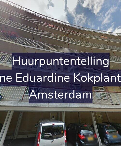 Foto gevel Huurpuntentelling voor Adolphine Eduardine Kokplantsoen 18, Amsterdam