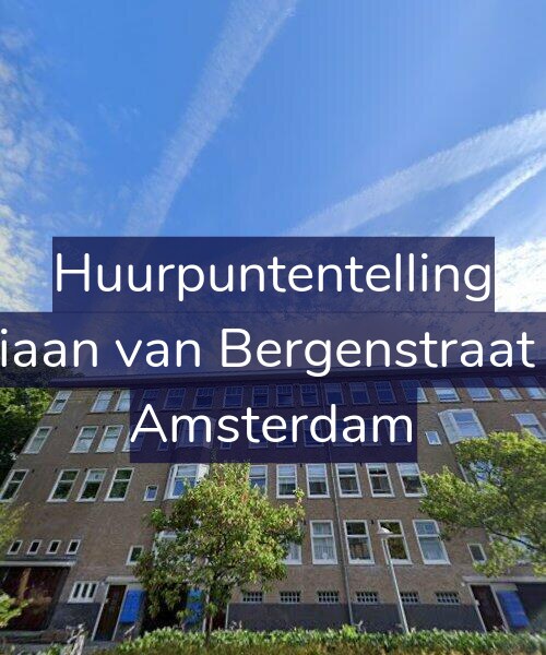Foto gevel Huurpuntentelling voor Adriaan van Bergenstraat 6-3, Amsterdam
