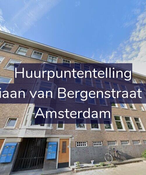 Foto gevel Huurpuntentelling voor Adriaan van Bergenstraat 3-H, Amsterdam