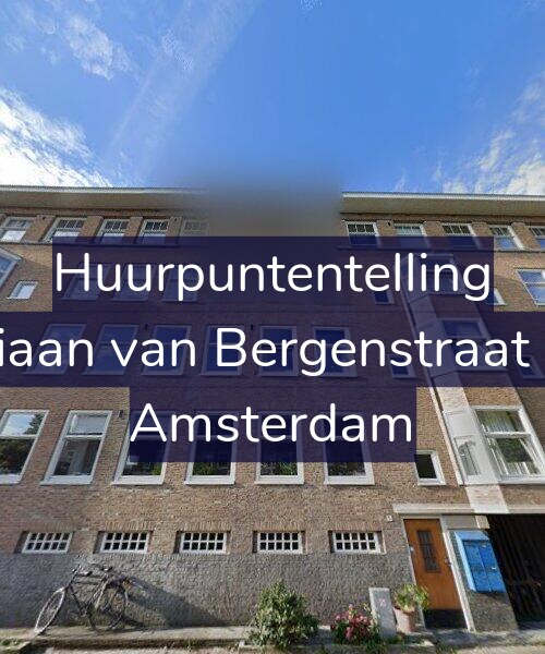 Foto gevel Huurpuntentelling voor Adriaan van Bergenstraat 5-H, Amsterdam
