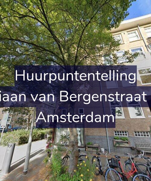 Foto gevel Huurpuntentelling voor Adriaan van Bergenstraat 2-H, Amsterdam