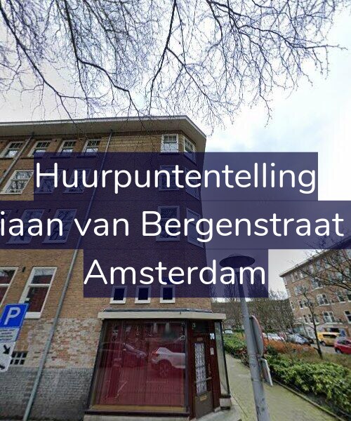 Foto gevel Huurpuntentelling voor Adriaan van Bergenstraat 8-3, Amsterdam