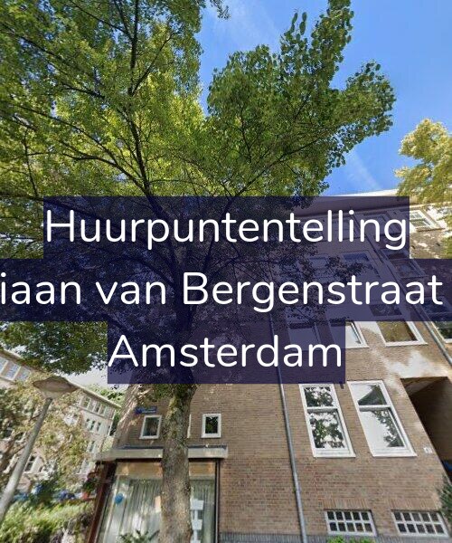 Foto gevel Huurpuntentelling voor Adriaan van Bergenstraat 4-3, Amsterdam