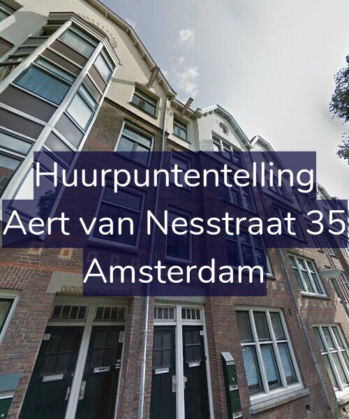 Foto gevel Huurpuntentelling voor Aert van Nesstraat 35, Amsterdam