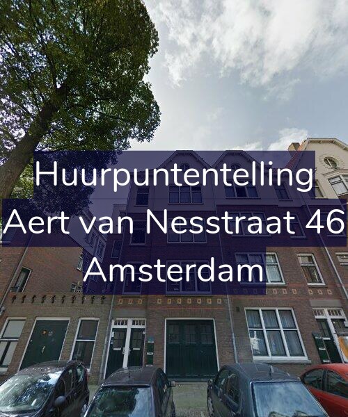 Foto gevel Huurpuntentelling voor Aert van Nesstraat 46, Amsterdam