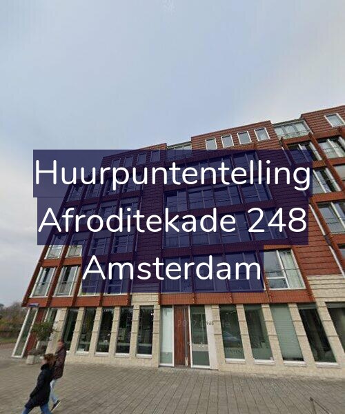 Foto gevel Huurpuntentelling voor Afroditekade 248, Amsterdam
