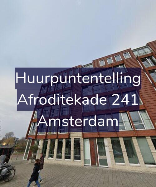 Foto gevel Huurpuntentelling voor Afroditekade 241, Amsterdam