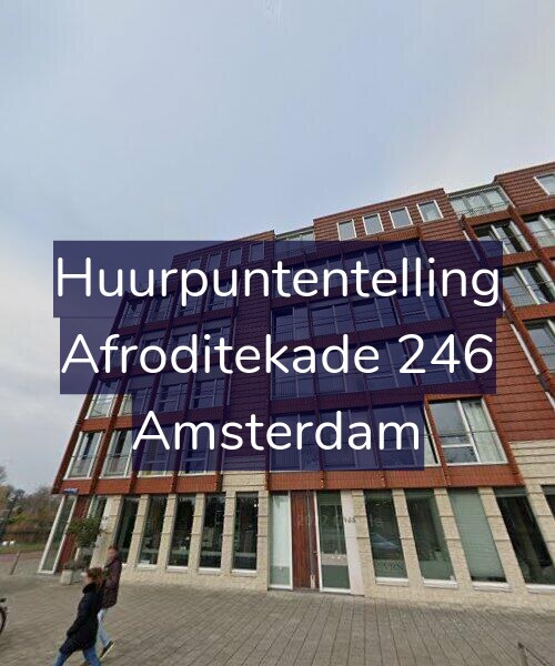 Foto gevel Huurpuntentelling voor Afroditekade 246, Amsterdam