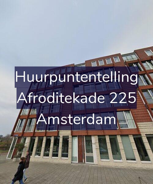 Foto gevel Huurpuntentelling voor Afroditekade 225, Amsterdam