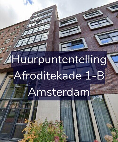 Foto gevel Huurpuntentelling voor Afroditekade 1-B, Amsterdam