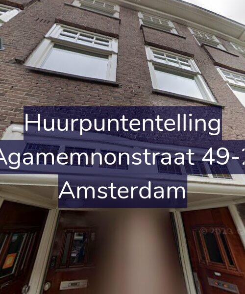 Foto gevel Huurpuntentelling voor Agamemnonstraat 49-2, Amsterdam