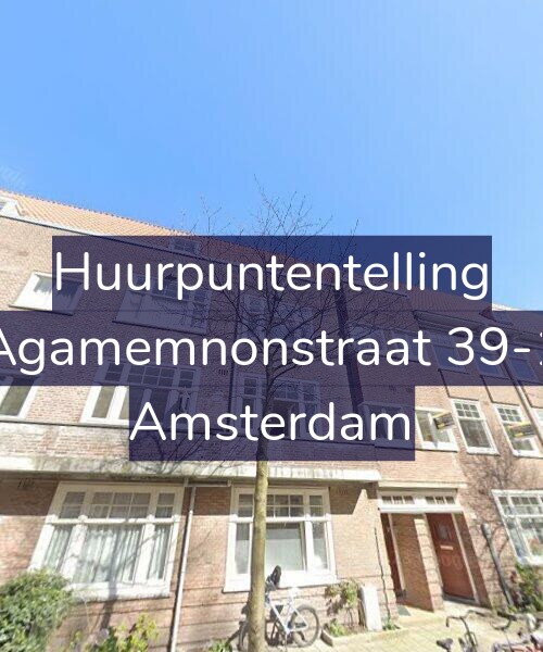 Foto gevel Huurpuntentelling voor Agamemnonstraat 39-1, Amsterdam